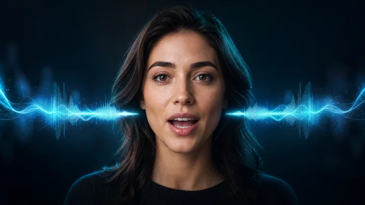 Synchronize an existing face video with a supplied voice track.